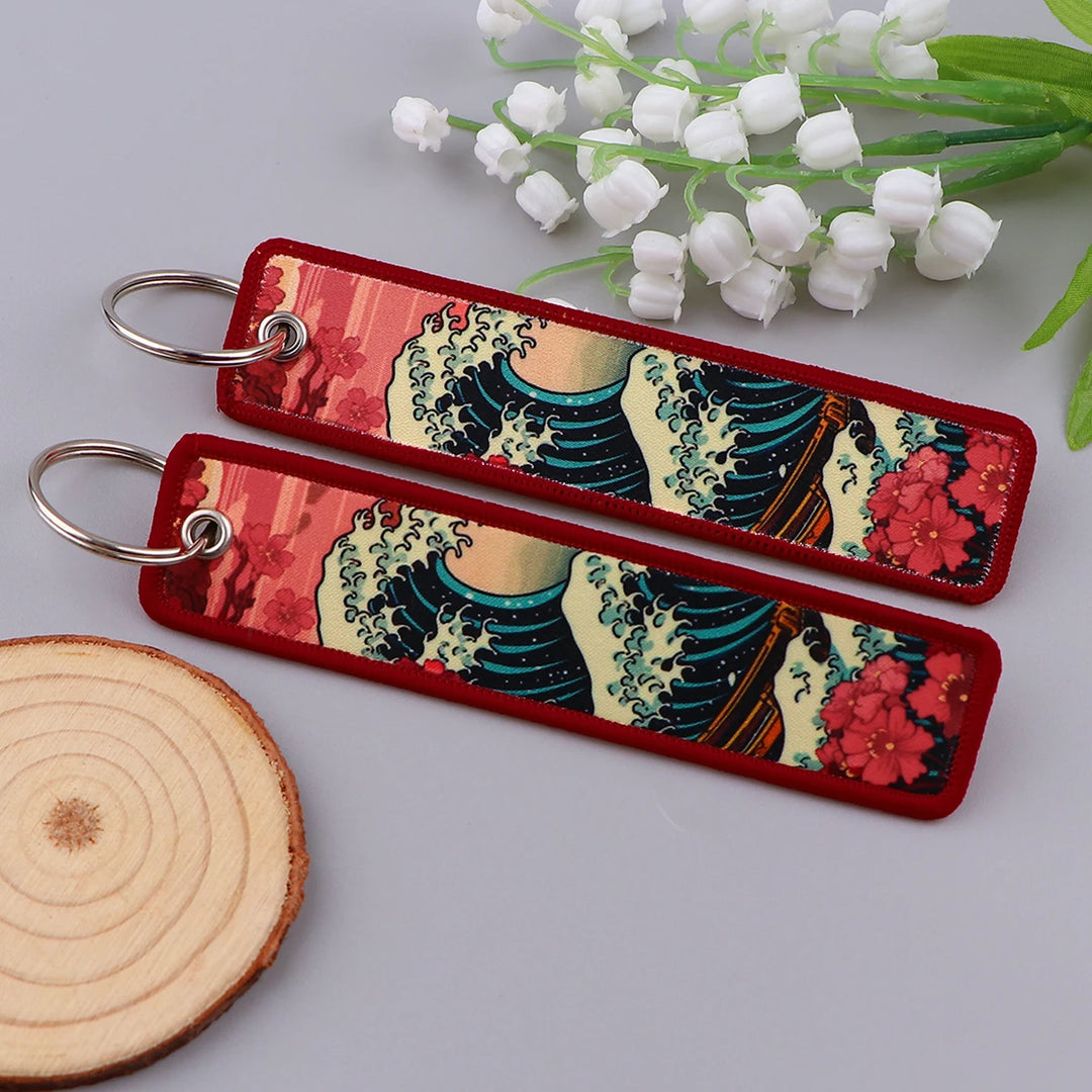 Porte-clef Japonais Original rouge