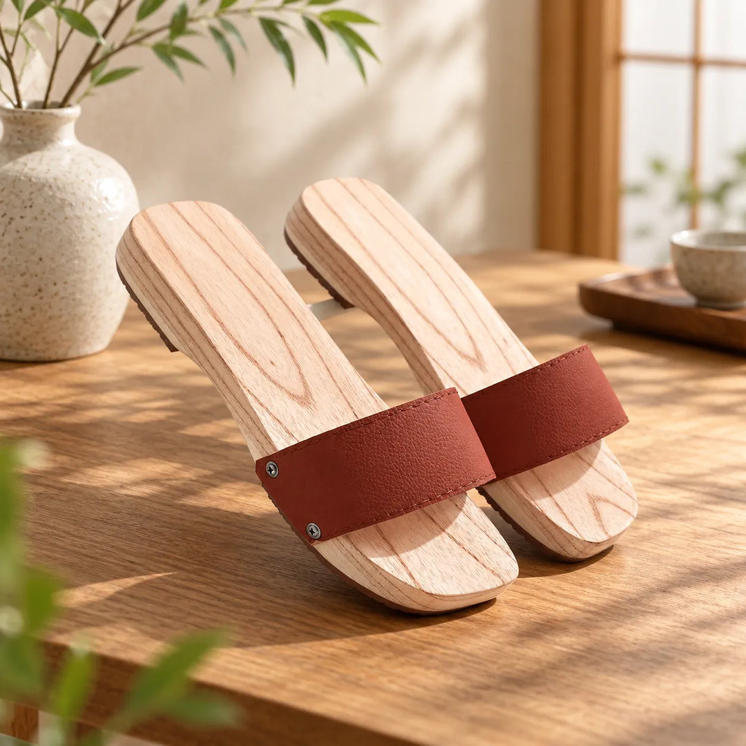 Sabot Geta Japonais Moderne Beau
