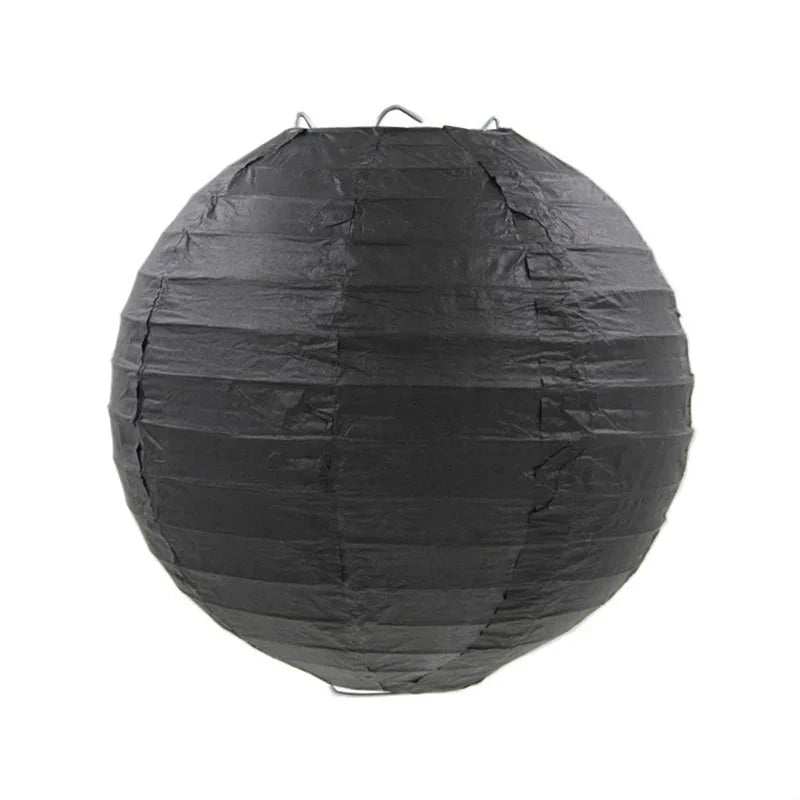 Boule Japonaise en Papier Noir