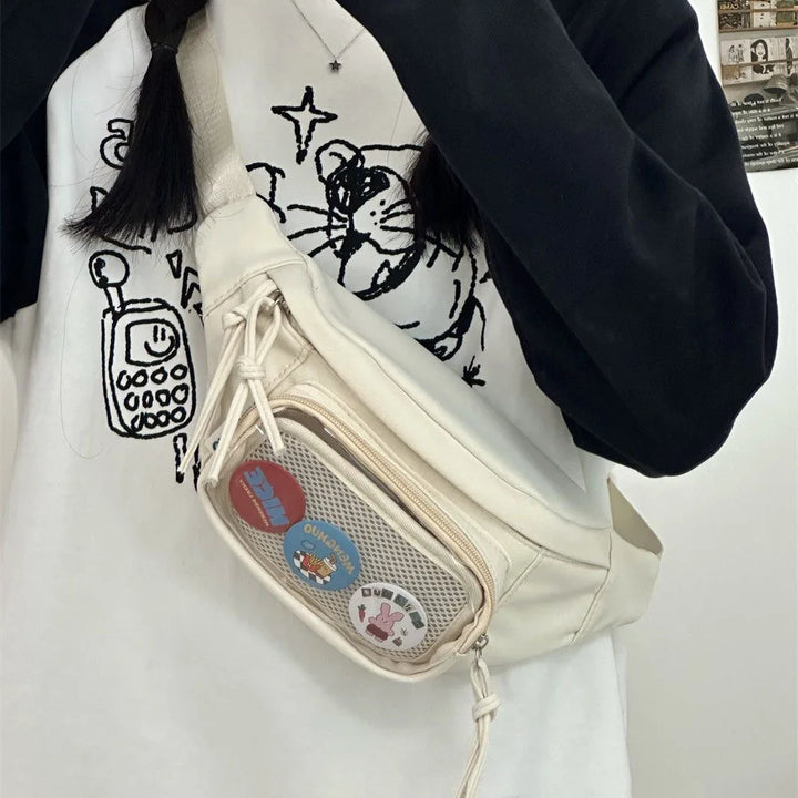 Sac Banane Japonais blanc