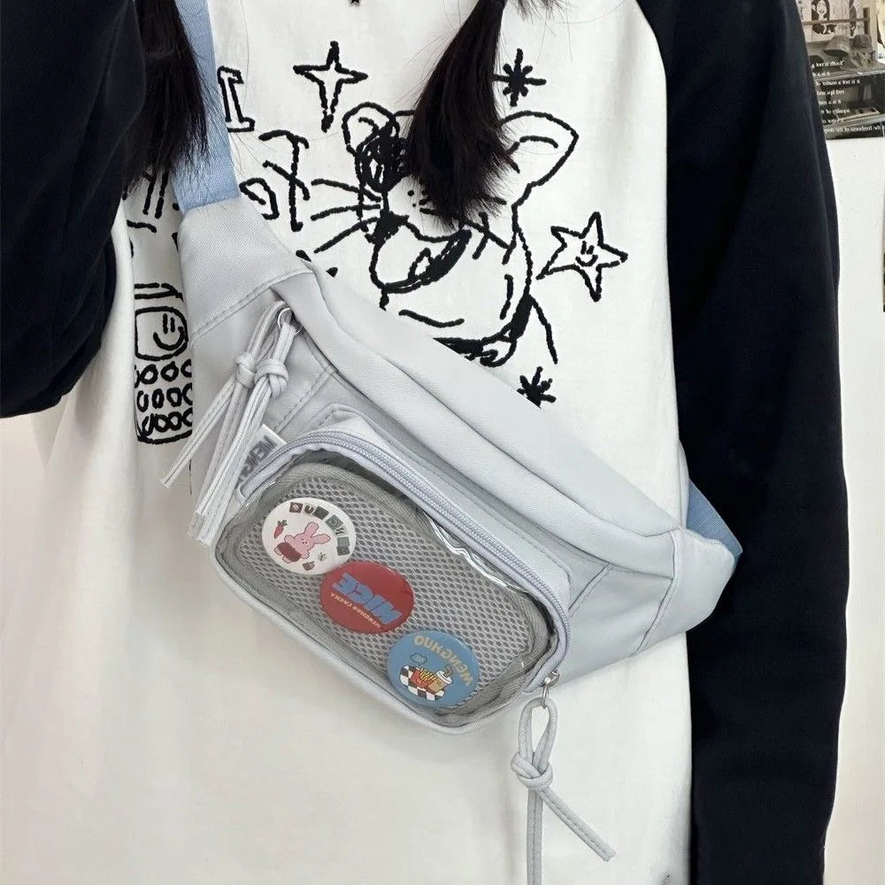 Sac Banane Japonais bleu