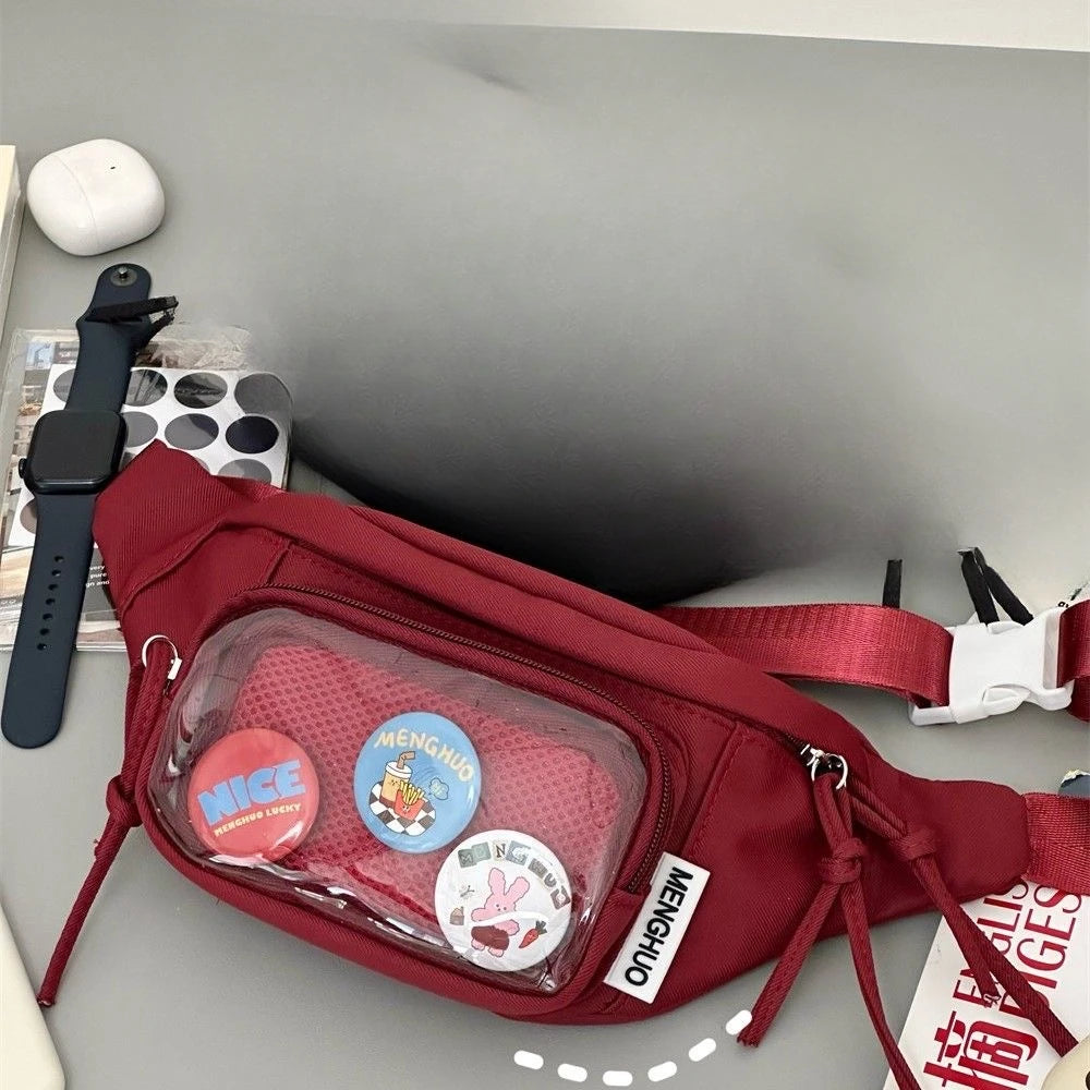 Sac Banane Japonais rouge