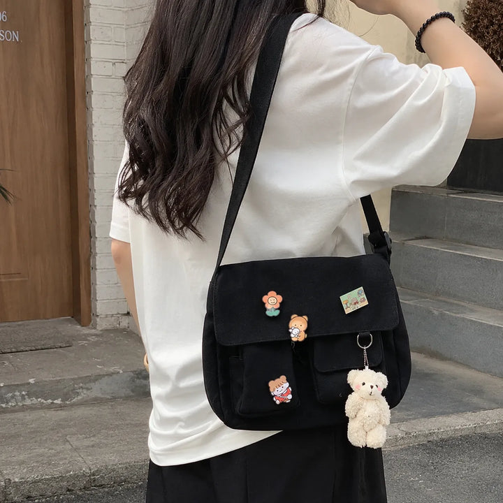 Sac Bandoulière Japonais Ourson