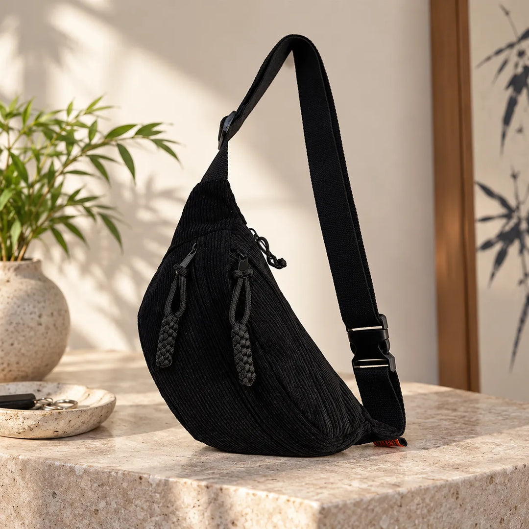Sac Japonais Décontracté Noir