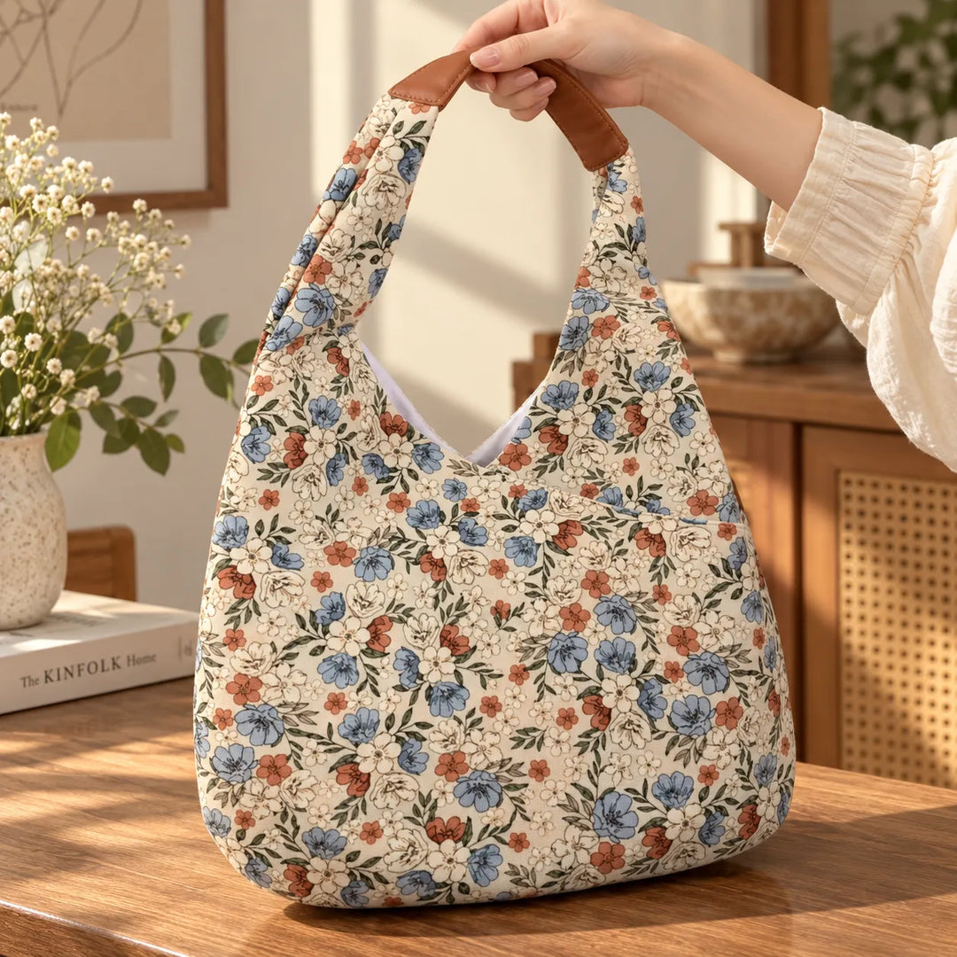 Sac Japonais Fleuri Grande Capacité