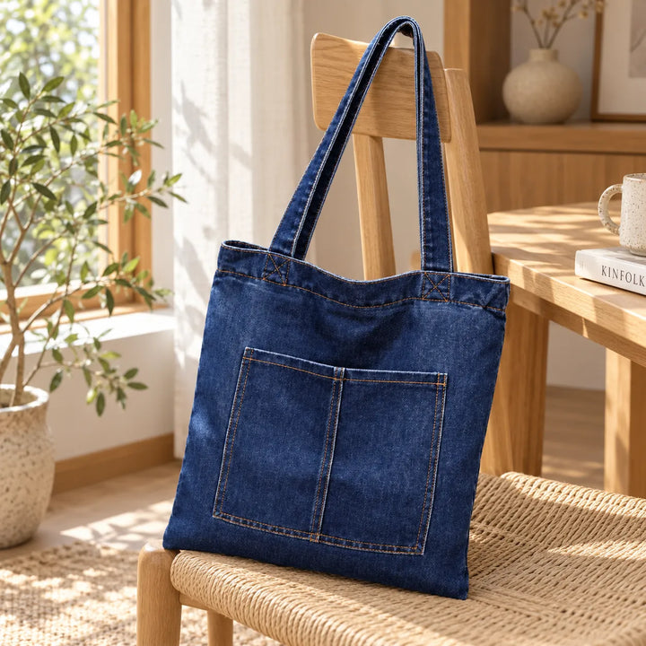 Sac Japonais en Denim Stylé