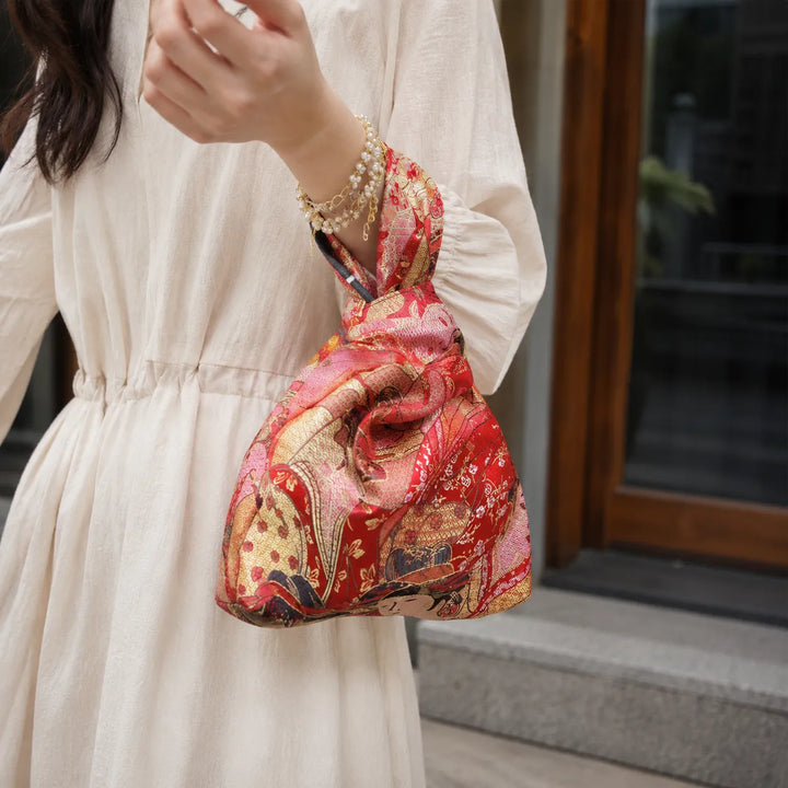 Sac de Poignet Rouge Geisha