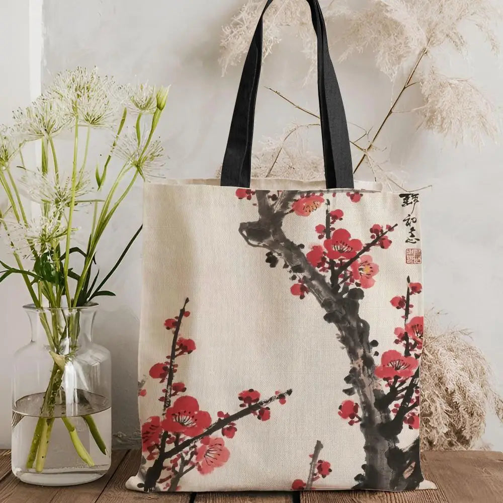 Sac fourre tout en toile japonaise artisanat