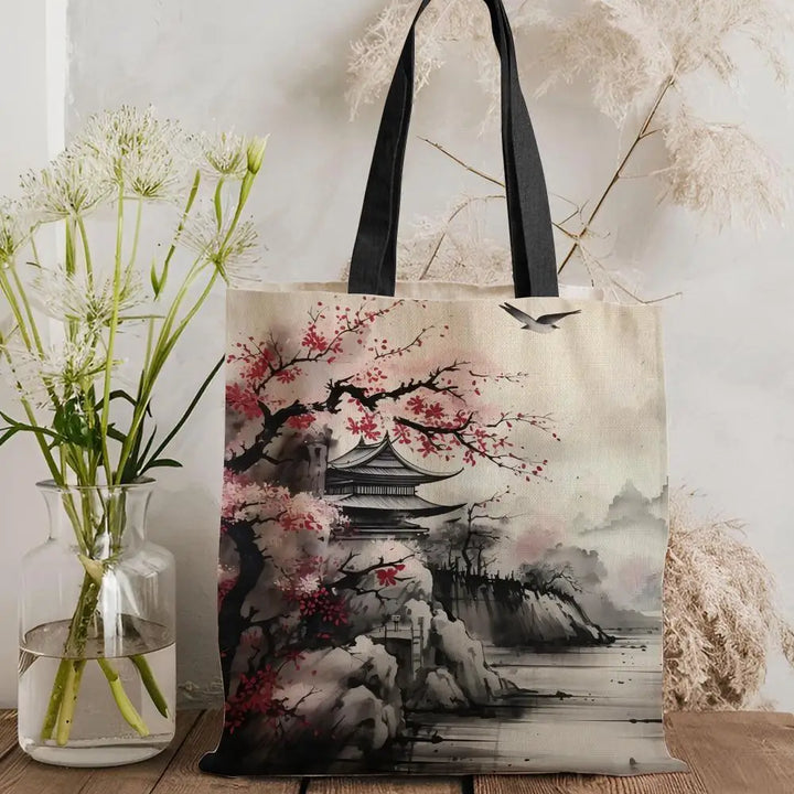 Sac fourre tout en toile japonaise confortable