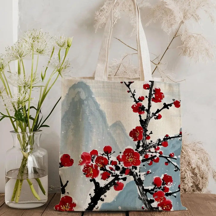 Sac fourre tout en toile japonaise unique