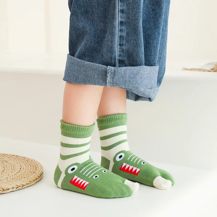 Chaussettes Japonaises Enfant Crocodile