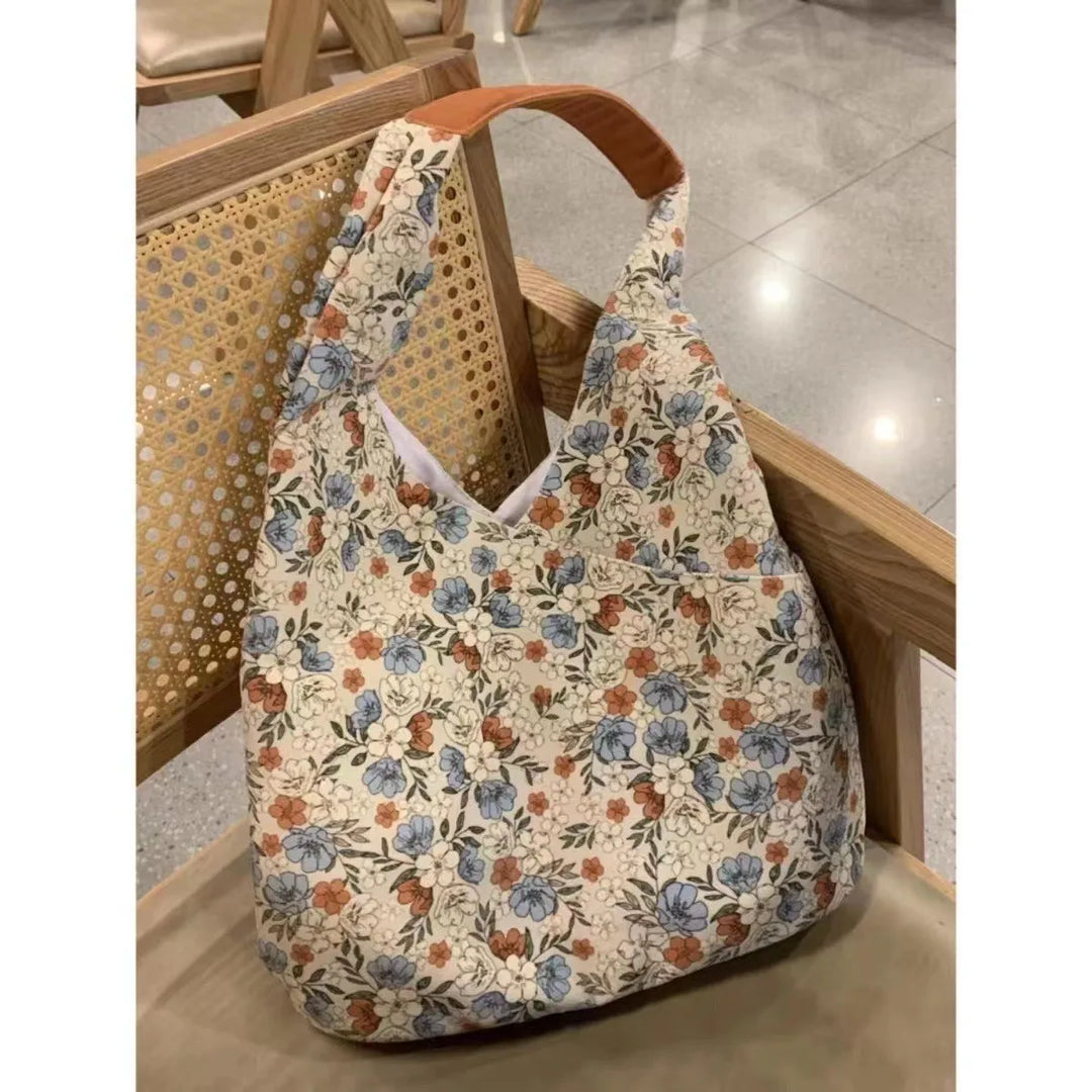 Sac Japonais Fleuri Grande Capacité