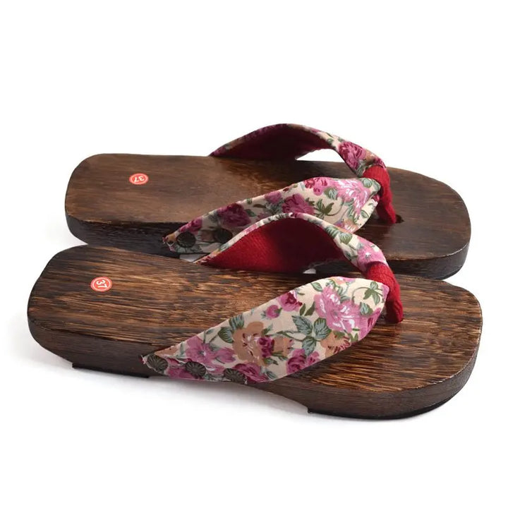 Sandale Geta pour Femme Rouge