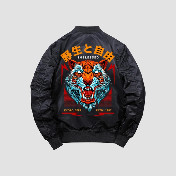 Bomber Japonais Tête de Tigre