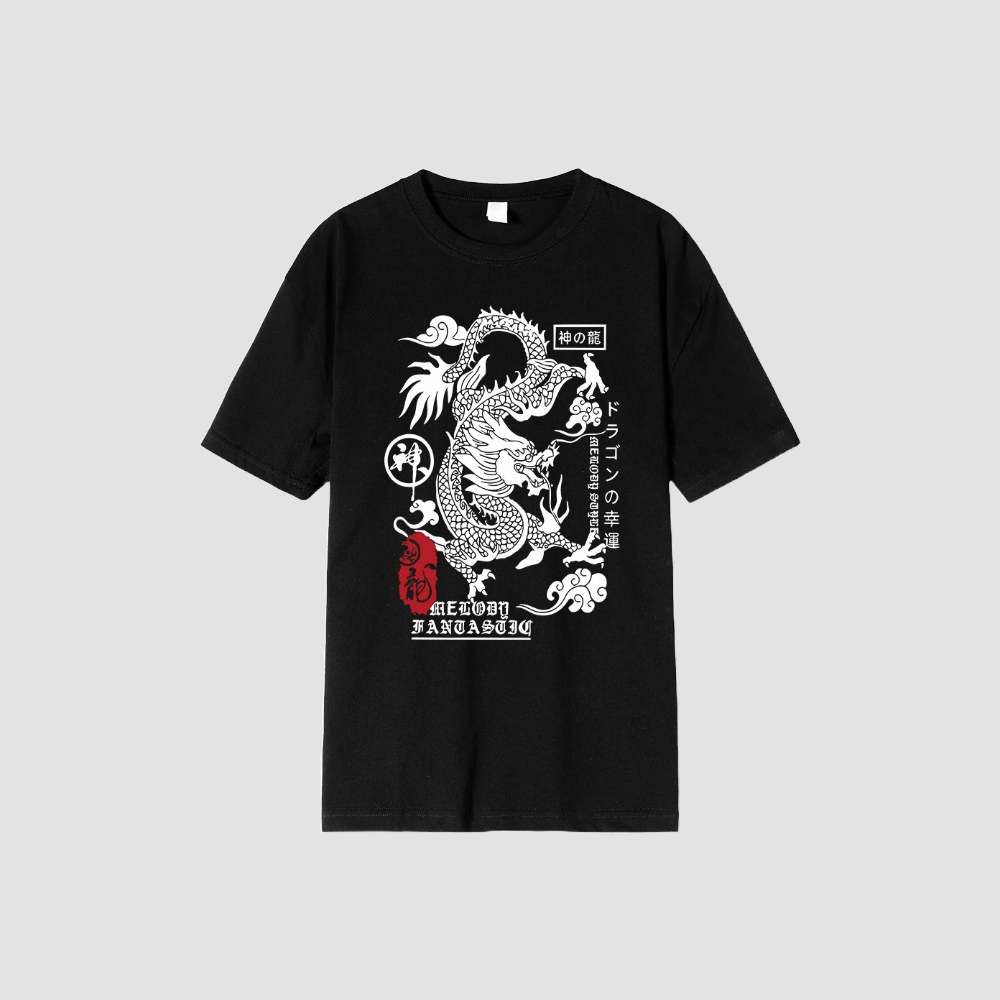 T-shirt Dragon Japonais