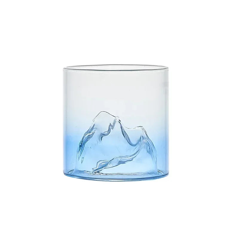 Verre Japonais Mont Fuji Fragile