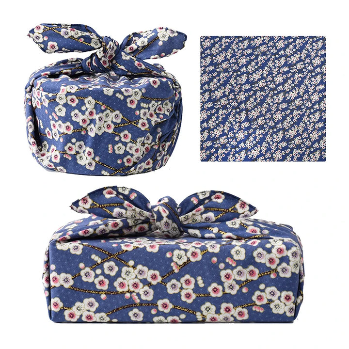 Furoshiki Japonais Style Mouchoir bleu