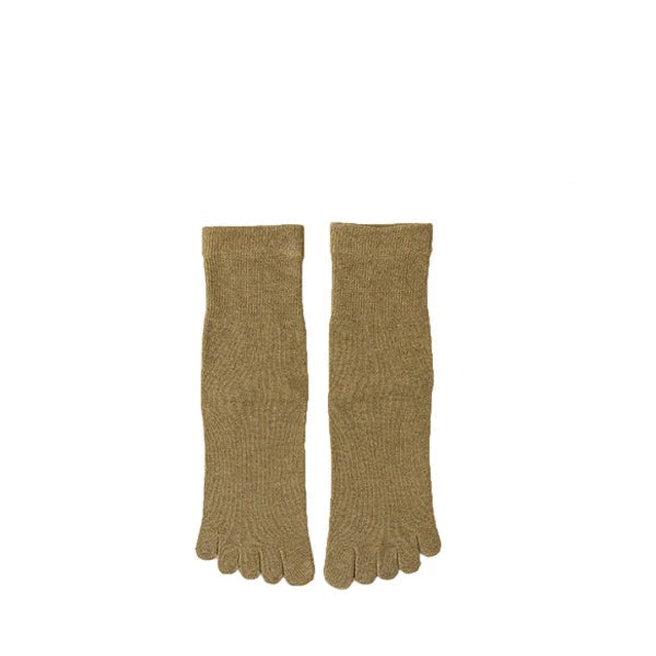 Chaussettes Japonaises de Yoga Vert Militaire