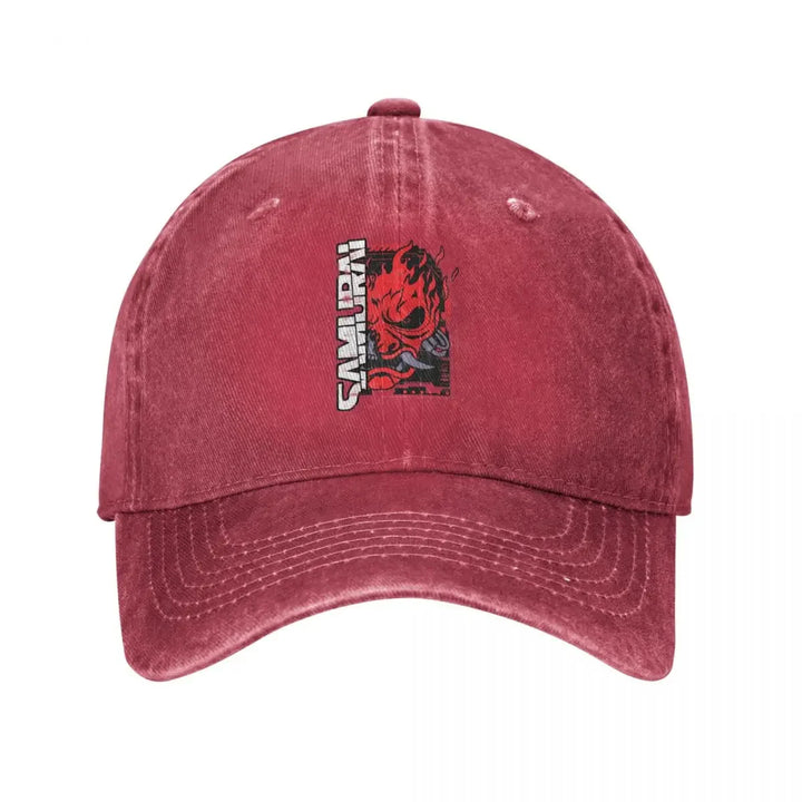 Casquette Japonaise Samurai rouge