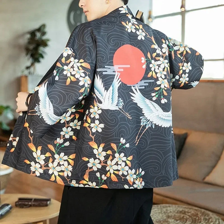 Veste Ample Kimono Homme