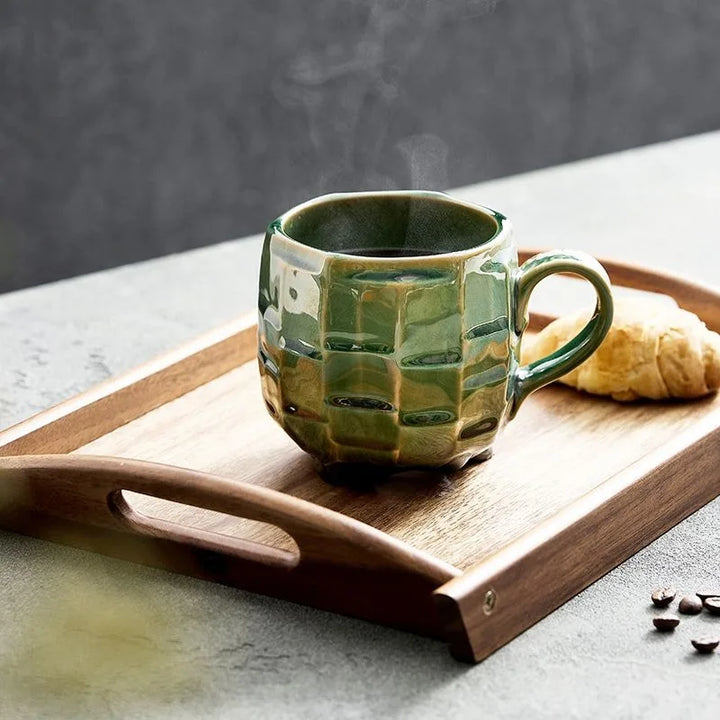 Mug Japonais Artistique Forme Irrégulière 