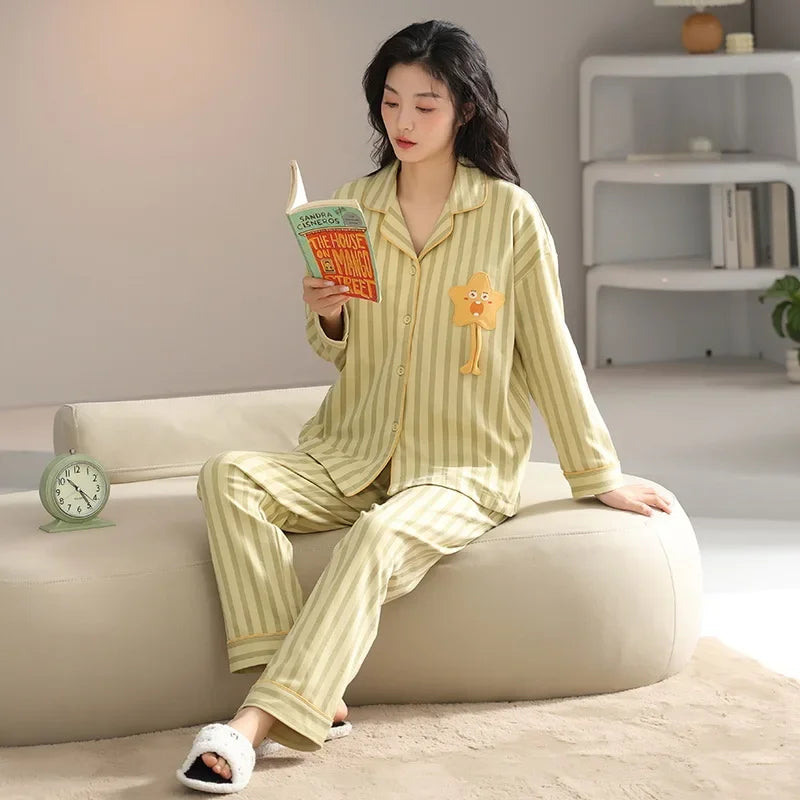 Ensemble de Pyjama Femme Japonais Long