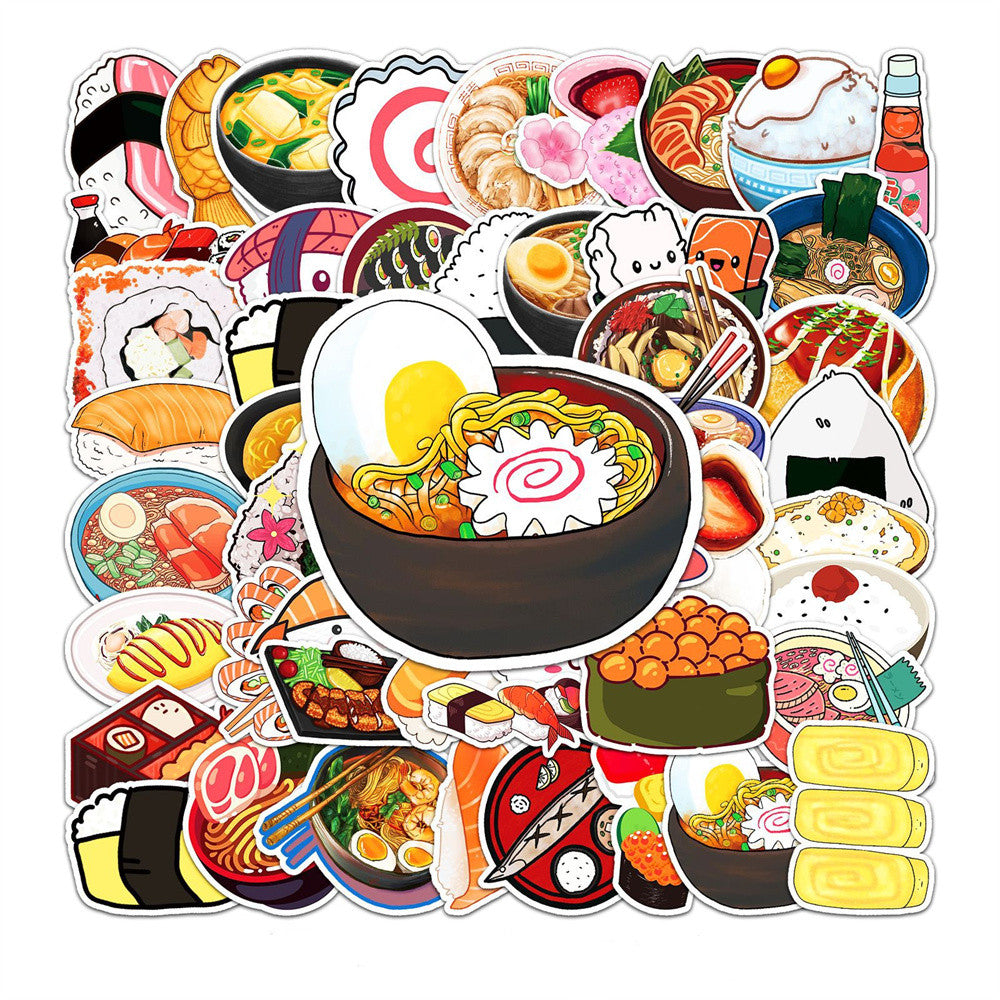 Stickers repas japonais