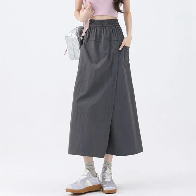 Pantalon Jupe Japonais Femme Stylé