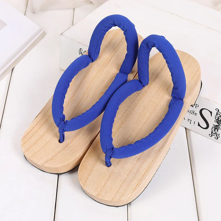 Geta Japonaise Design bleue