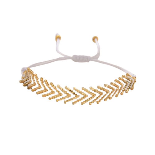 Miyuki-Ziegelstich-Armband 