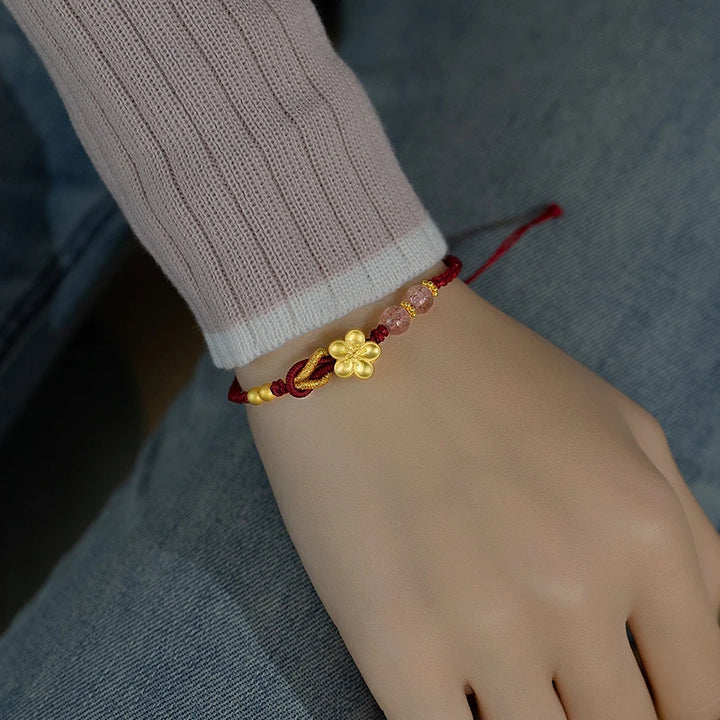 Bracelet Japonais Cordon rouge