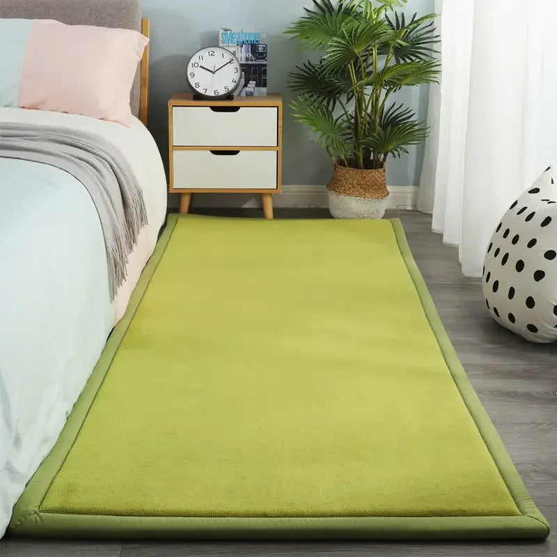 Tapis Japonais Long vert clair