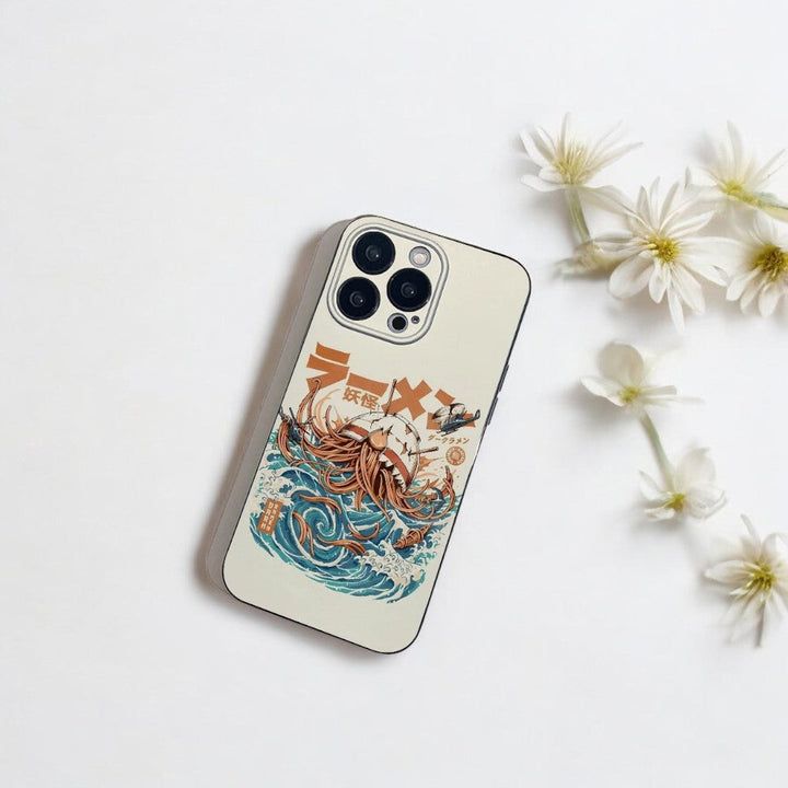 Coque de téléphone japonaise iPhone artistique