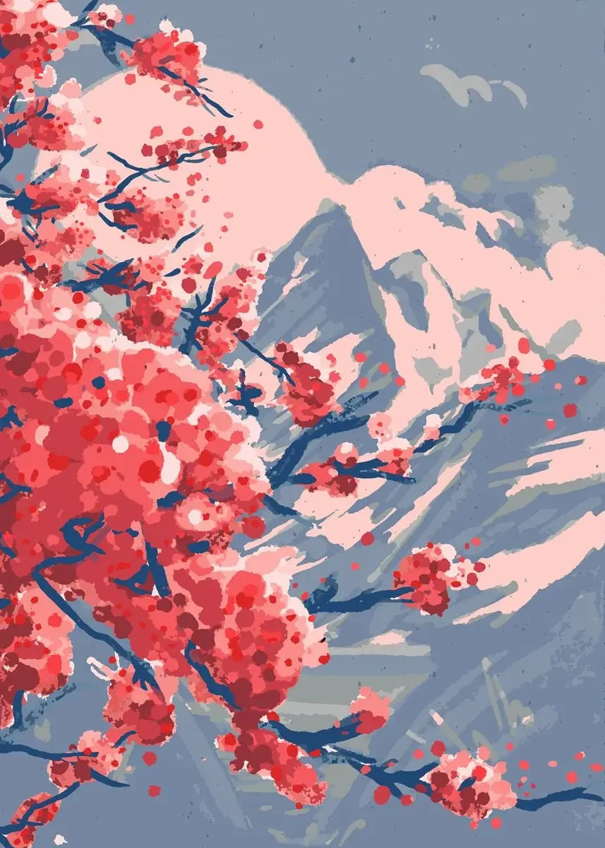 Tableau Fleur De Cerisier Japonais sakura