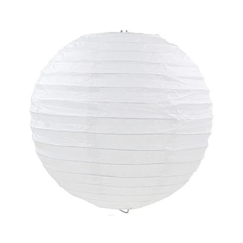 Boule Japonaise en Papier Blanche