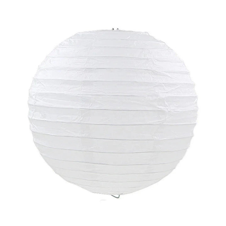 Boule Japonaise en Papier Blanche