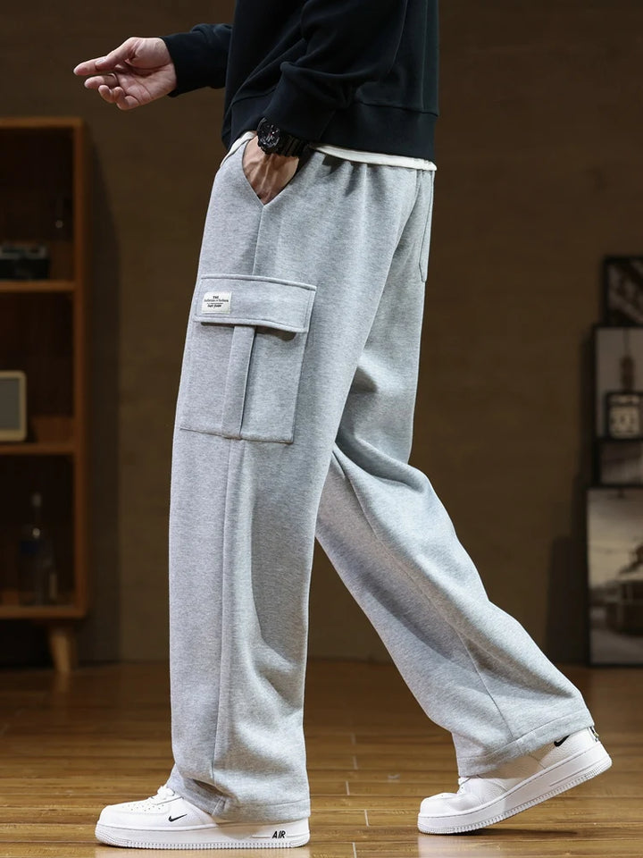 Pantalon Droit de Survêtement Japonais Coton