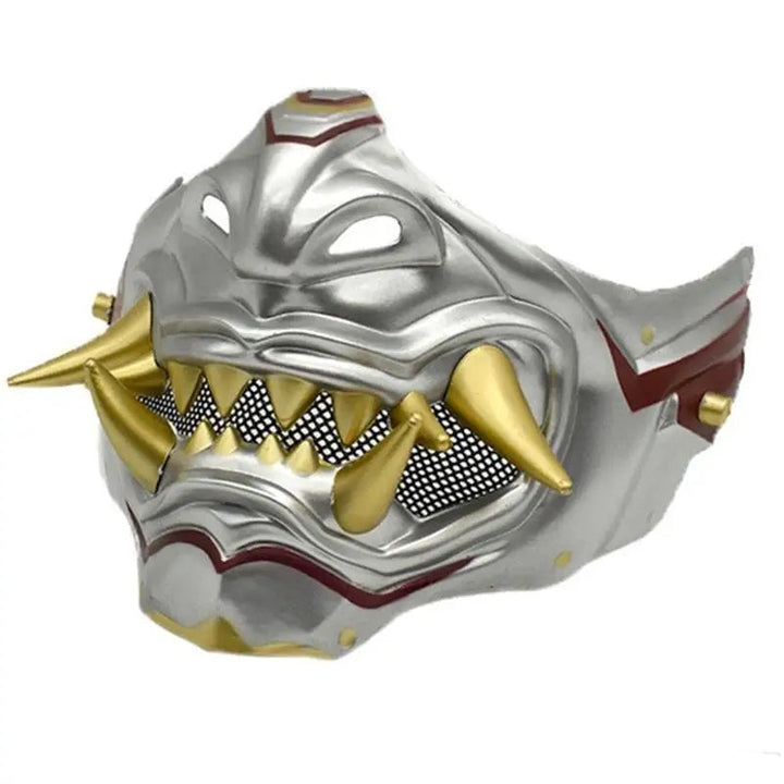 Demi-masque Japonais Diable cosplay

