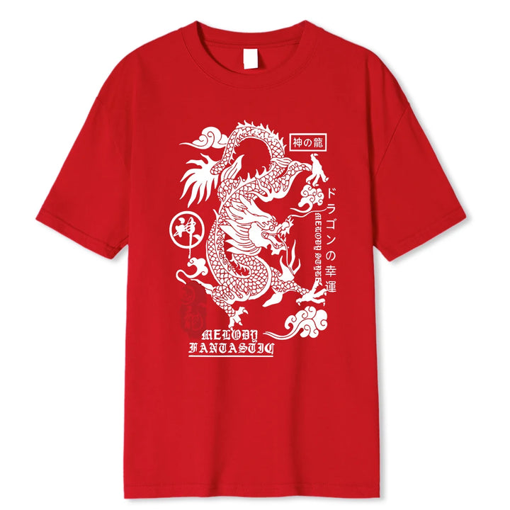 T-shirt Dragon Japonais de qualité