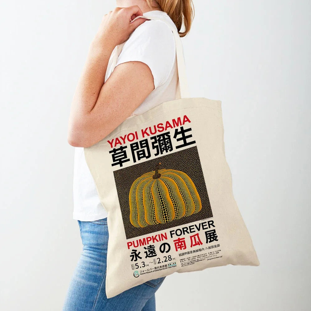 Tote Bag Japonais citrouille
