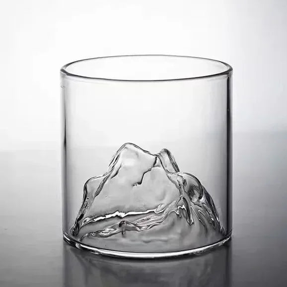 Verre Japonais Mont Fuji Subtil