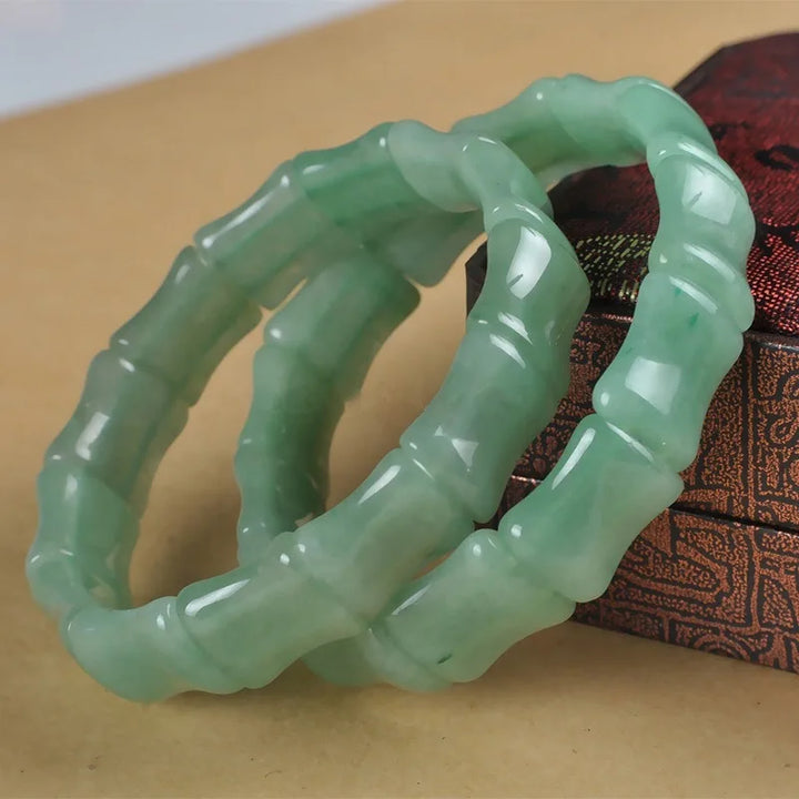 Bracelet perlé de jade Japonais