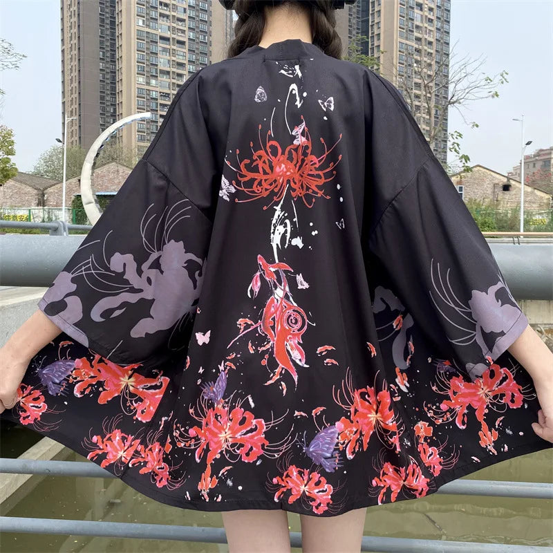 Veste Kimono Haori pour Femme