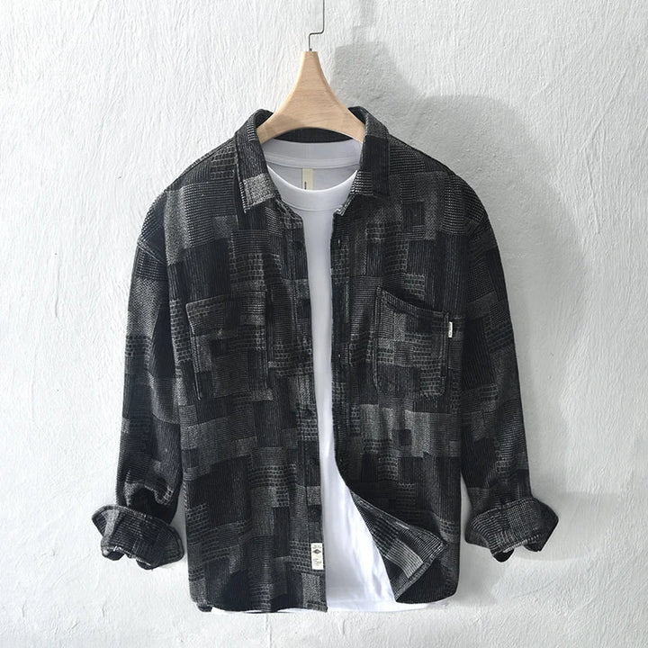 Chemise À Carreaux Japonaise Légère