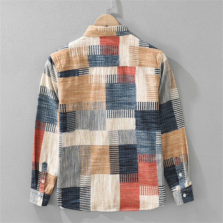 Chemise Légère Décontractée Japonaise Marron 