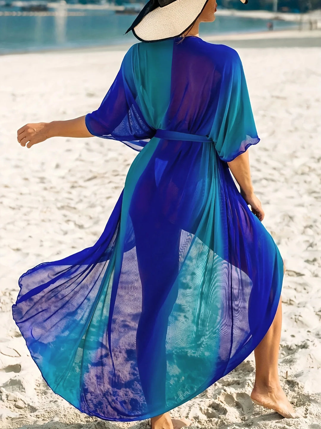 Kimono de Plage Dégradé Légers