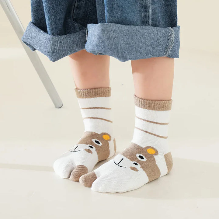 Chaussettes Japonaises Enfant Hippopotame