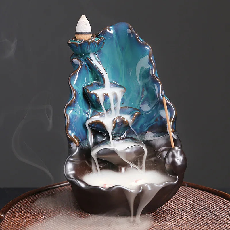 Fontaine à encens en céramique