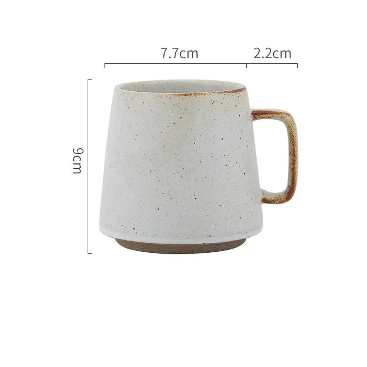 Mug Japonais Vintage Design Blanc 