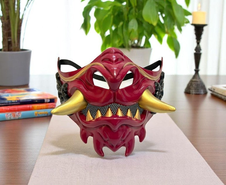 Demi-masque Japonais Diable